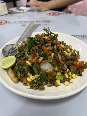   at Kaun Im Yok Vegan Restaurant - H&H in Vang Vieng