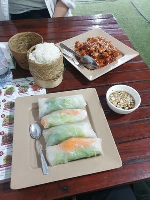  at Kaun Im Yok Vegan Restaurant - H&H in Vang Vieng