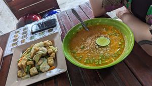  at Kaun Im Yok Vegan Restaurant - H&H in Vang Vieng