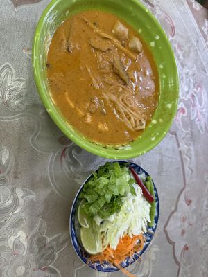   at Kaun Im Yok Vegan Restaurant - H&H in Vang Vieng