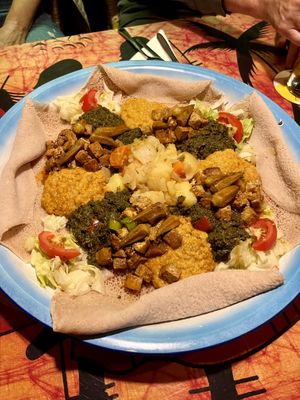 Madi Tofu Platte für vier  at Mogogo in Karlsruhe