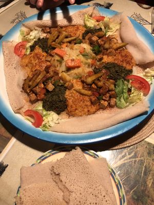 Vegane Platte   at Mogogo in Karlsruhe