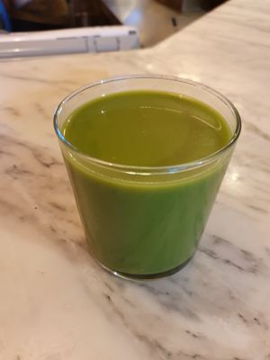 Green smoothie #Veganuary at The Breakfast Club - Soho on Berwick St in London