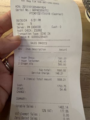   at Mendokoro Ramenba in Taguig