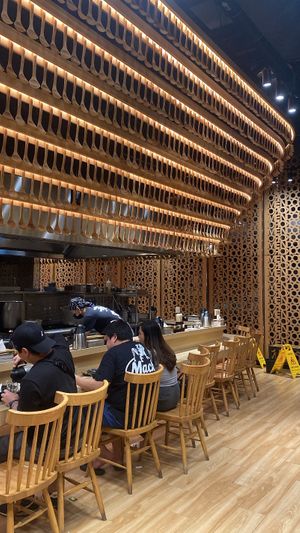 interior  at Mendokoro Ramenba in Taguig