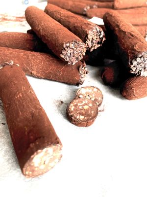   at MINA Handmade Chocolates in Sint-genesius-rode