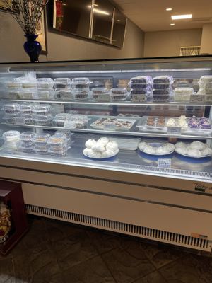dessert fridge   at Sipz Fusion Cafe - Clairemont Mesa in San Diego