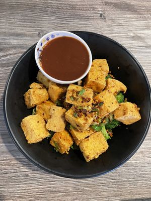 salt and pepper tofu (so good!)   at Sipz Fusion Cafe - Clairemont Mesa in San Diego