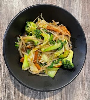 japanese fire noodles   at Sipz Fusion Cafe - Clairemont Mesa in San Diego