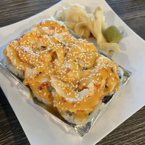 sipz dynamite roll  at Sipz Fusion Cafe - Clairemont Mesa in San Diego