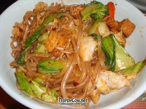 Japanese fire noodles at Sipz Fusion Cafe - Clairemont Mesa in San Diego