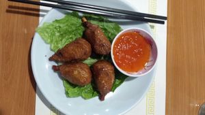 The best vegan wings in existence. at Sipz Fusion Cafe - Clairemont Mesa in San Diego