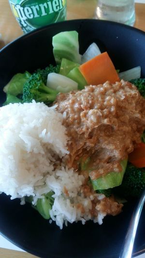 Nuts about veggies at Sipz Fusion Cafe - Clairemont Mesa in San Diego