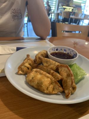 Potstickers.  at Sipz Fusion Cafe - Clairemont Mesa in San Diego
