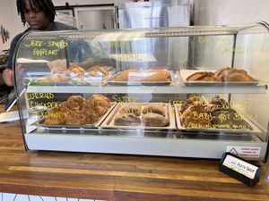 Display   at Likkle Patty Shop in Windsor Locks