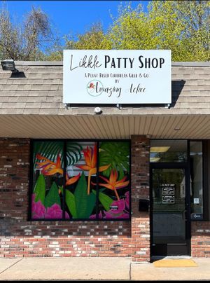 Great location  at Likkle Patty Shop in Windsor Locks