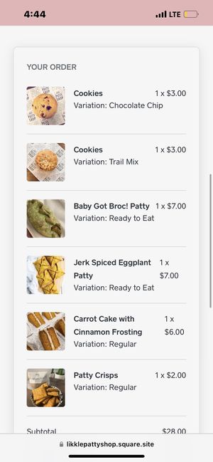   at Likkle Patty Shop in Windsor Locks