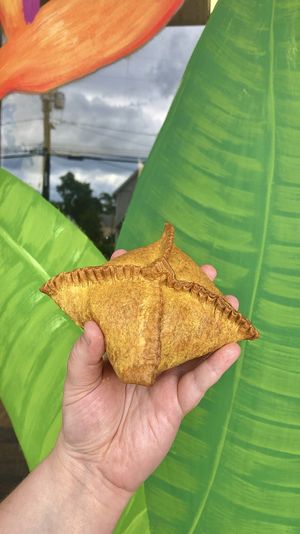 Spicy Eggplant 🔥   at Likkle Patty Shop in Windsor Locks