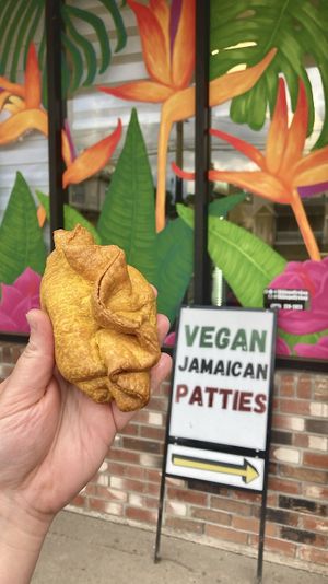 Curried Chickpea  at Likkle Patty Shop in Windsor Locks