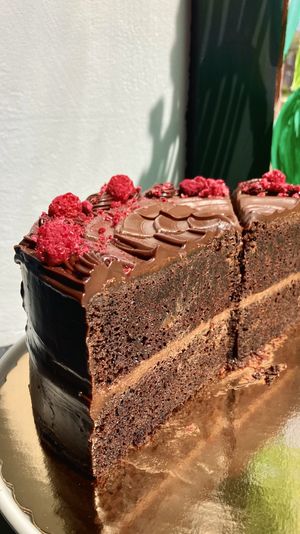 Chocolate Cake   at Likkle Patty Shop in Windsor Locks