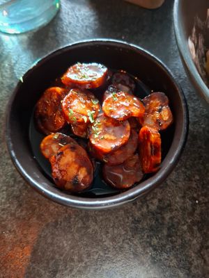 So lovely to have vegan choices. at Casa Del Tapas in Pressac