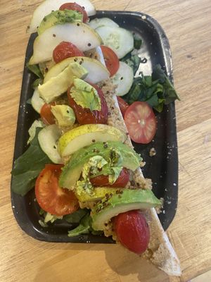 Tostón veggie  at Casa Telma in Buenos Aires