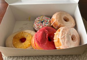   at Starlight Doughnut Lab in Norwood