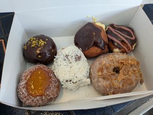 Mixed donuts at Starlight Doughnut Lab in Norwood