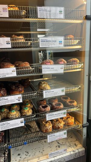   at Starlight Doughnut Lab in Norwood