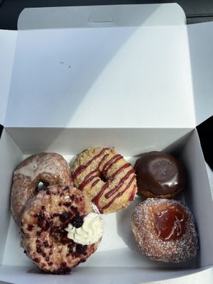   at Starlight Doughnut Lab in Norwood