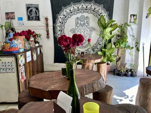  Dining room #Veganuary at VeganTaco in Guadalajara