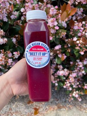 Beet It Up Juicee  at The Rican Vegan in Fort Walton Beach