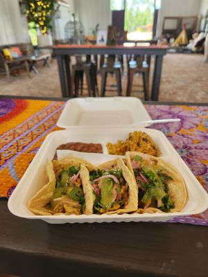 Tacos at The Rican Vegan in Fort Walton Beach