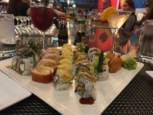 Vegan sushi! at Blue Sushi Sake Grill - Wright Plaza in Omaha