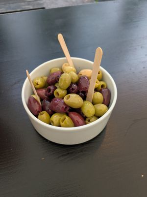 Olives: 3/5 Just olives. at BRLO in Berlin