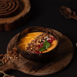 Amarillo Smoothie at Cafe Graze - Plant Based Kitchen by Natureville in Bangalore