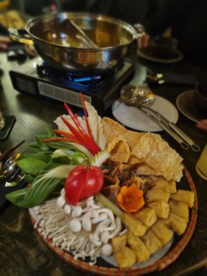 Hot Pot  at Ha Veggie in Munich