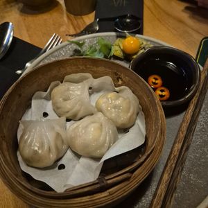 Vegane Dumplings at Ha Veggie in Munich