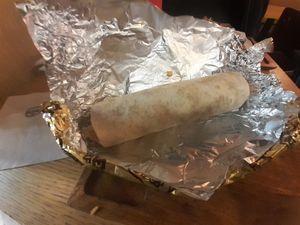 Vegan burrito at Fresh Burritos in Lille