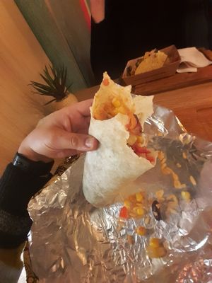 Vegan burrito at Fresh Burritos in Lille