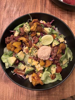 Salad  at The Playful Table in Penida Island