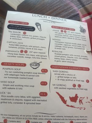   at The Playful Table in Penida Island