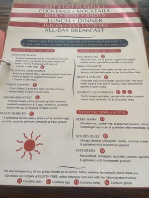   at The Playful Table in Penida Island