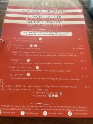   at The Playful Table in Penida Island