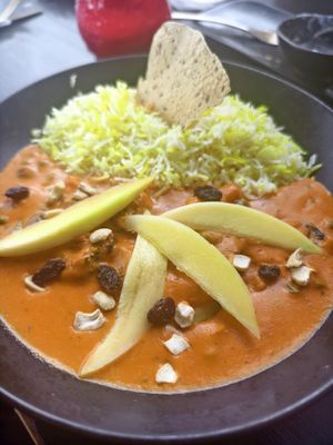 Vegan dish with Mango ♥️🥭 at Shikara Quick in Hamburg