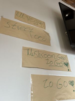 Signs  at Veganato in Crete