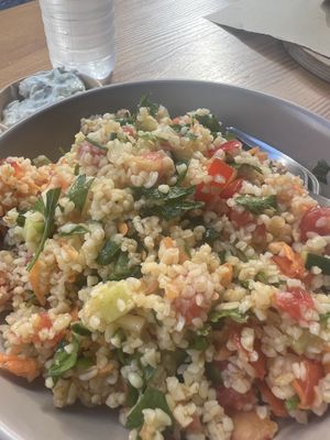 Salad  at Veganato in Crete