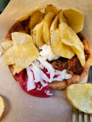 Gyros at Veganato in Crete