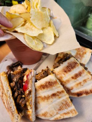 Plate at Veganato in Crete