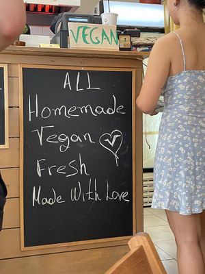 Lovely food  at Veganato in Crete